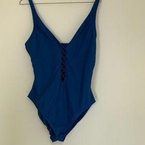 Deep Neck Bathing Suit